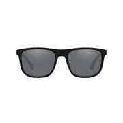 Emporio Armani Black Plastic Men EM-4129-504287-56 Sunglasses