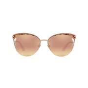 Bvlgari Pink/Gold Metal Women BV6110-20144Z-63 Sunglasses
