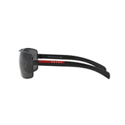 Prada Black Metal Men PS-54IS-1BO1A1-65 Sunglasses