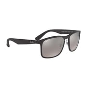RayBan RB4264-601S5J-58 Black Plastic Polarized Men Sunglasses
