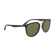 RayBan RB4285-601/9A-55 Black Injected Polarized Men Sunglasses