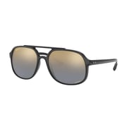RayBan RB4312CH-601/J0-57 Black Plastic Polarized Men Sunglasses