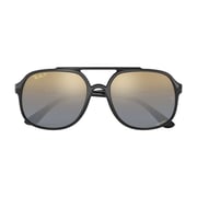 RayBan RB4312CH-601/J0-57 Black Plastic Polarized Men Sunglasses