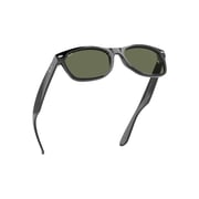 RayBan RB2132-901L-55 Black Plastic Unisex Sunglasses