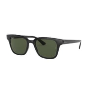 RayBan RB4323-601/31-51 Black Plastic Unisex Sunglasses