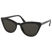 Prada Black Plastic Women PA-01VS-1AB5S0-56 Sunglasses