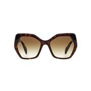 Prada Black Plastic Polarized Women PA-16RS-2AU4M0-56 Sunglasses