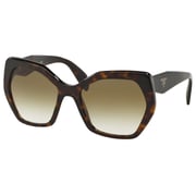 Prada Black Plastic Polarized Women PA-16RS-2AU4M0-56 Sunglasses
