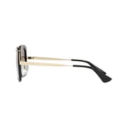 Prada Black Plastic Polarized Women PA-57US-1AB0A7-54 Sunglasses