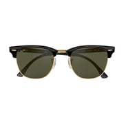 RayBan RB3016-W0365-49 Black/Gold Acetate Unisex Sunglasses