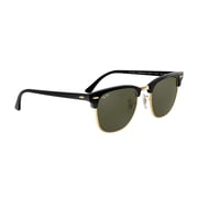 RayBan RB3016-W0365-49 Black/Gold Acetate Unisex Sunglasses