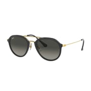 RayBan RB4253-601/71-53 Black/Gold Propionate Unisex Sunglasses