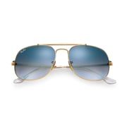 RayBan RB3561-001/3F-57 Gold Metal Men Sunglasses
