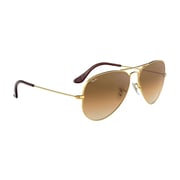 RayBan RB3025-001/51-58 Gold Metal Unisex Sunglasses
