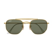 RayBan RB3648-001-54 Gold Metal Unisex Sunglasses