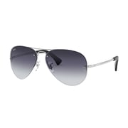 RayBan RB3449-003/8G-59 Grey Metal Men Sunglasses