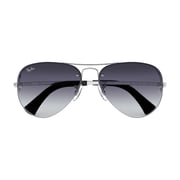 RayBan RB3449-003/8G-59 Grey Metal Men Sunglasses