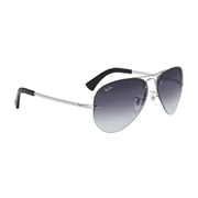 RayBan RB3449-003/8G-59 Grey Metal Men Sunglasses