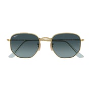 RayBan RB3548N-91233M-51 Polished Gold Stainless Steel Unisex Sunglass