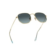 RayBan RB3548N-91233M-51 Polished Gold Stainless Steel Unisex Sunglass