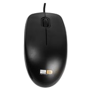 2B MO663 Wired Mouse Black