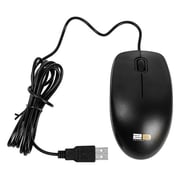 2B MO663 Wired Mouse Black