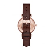 Emporio Armani AR11269 Gianni Burgundy Leather Women Watch