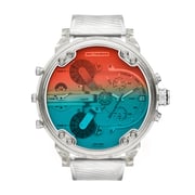 Diesel Mr Daddy Transparent Nylon Men Watch DZ7427