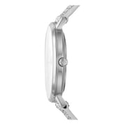 Michael Kors MK2877 Pyper Silver Leather Women Watch
