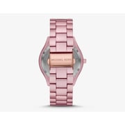Michael Kors Slim Runway Pink Aluminium Women Watch MK4456