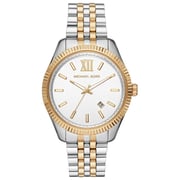 Michael Kors Lexington Silver/Gold Stainless steel Women Watch MK8752