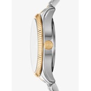 Michael Kors Lexington Silver/Gold Stainless steel Women Watch MK8752