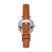 Fossil  Carlie Mini  Tan Leather Women Watch ES4701
