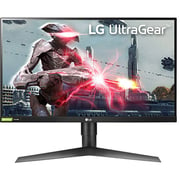 شاشة ألعاب إل جي 27inch-B UltraGear بدقة كاملة الوضوح IPS مزودة بتقنية جي سينك متوافقة ومزامنة تكيفية مقاس 27 بوصة