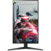 شاشة ألعاب إل جي 27inch-B UltraGear بدقة كاملة الوضوح IPS مزودة بتقنية جي سينك متوافقة ومزامنة تكيفية مقاس 27 بوصة