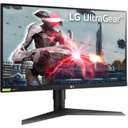 شاشة ألعاب إل جي 27inch-B UltraGear بدقة كاملة الوضوح IPS مزودة بتقنية جي سينك متوافقة ومزامنة تكيفية مقاس 27 بوصة