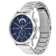 Tommy Hilfiger 1710401 Kane Silver Stainless Steel Men Watch
