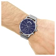 Tommy Hilfiger 1710401 Kane Silver Stainless Steel Men Watch