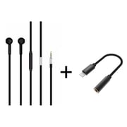 Maestro AAPLEEAR Earphone + Maestro MFI100AUX Lightning Adapter