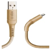 SBS Unbreakable Lightning Cable 1M Gold