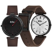 Lee Cooper Brown Leather Men Watch LC06636.638