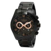 Tornado Black Stainless Steel Men Watch T3149-BBBBK