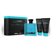 Ferrari Drakers Competition Acqua EDT 100ml + ShowerGel 100ml + Hair & Bodywash 100ml Vertical Tin