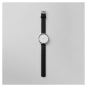 Skagen Anita Sub-Eye Black Leather Women Watch SKW2415