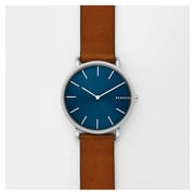 Skagen Hagen Brown Leather Men Watch SKW6446