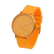 Skagen Aaren Yellow Silicone Unisex Watch SKW6510