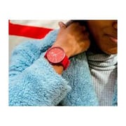 Skagen Aaren Red Silicone Unisex Watch SKW6512