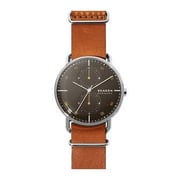 Skagen Horizont Brown Leather Men Watch SKW6537