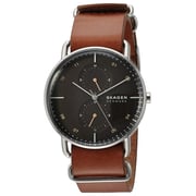 Skagen Horizont Brown Leather Men Watch SKW6537