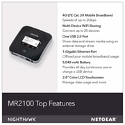 Netgear MR2100 Nighthawk M2 Mobile Router 4G LTE